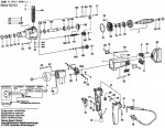 Bosch 0 601 103 117 Ub2J77 Drill 220 V / Eu Spare Parts